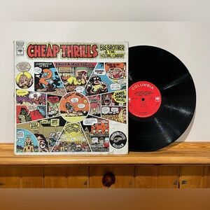 Big Brother & The Holding Company – Cheap Thrills Vinyl
Blues Rock, Psychedelic